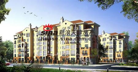 图为育水佳苑项目效果图