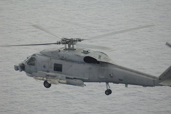 巴西海军购买4架美制s70b海鹰反潜直升机图