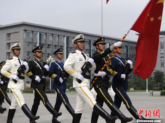 北京卫戍区仪仗队图片