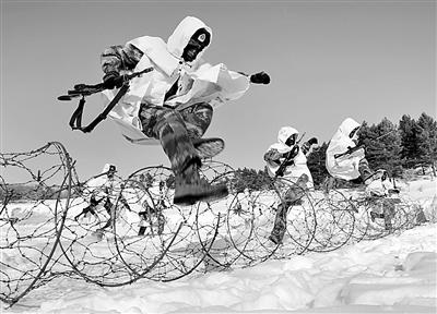 望年关三军将士盘马弯弓