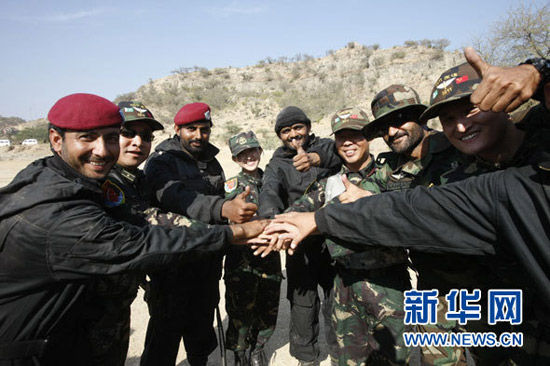 中国与巴基斯坦从11月17日起在巴基斯坦境内正式举行军演
