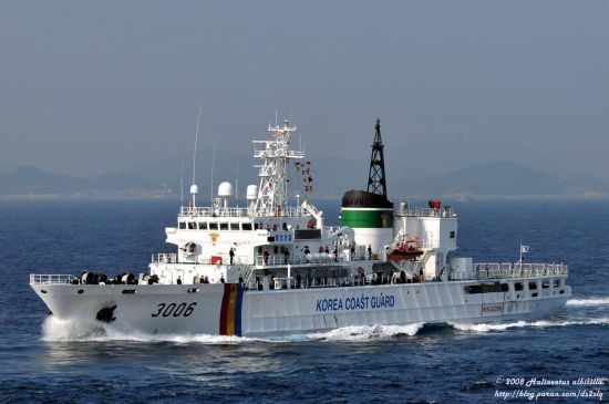 韩国海警船列表图片