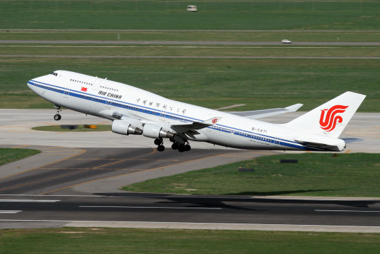 资料图:国航波音747客机