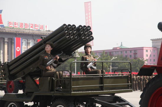 朝鲜火箭炮