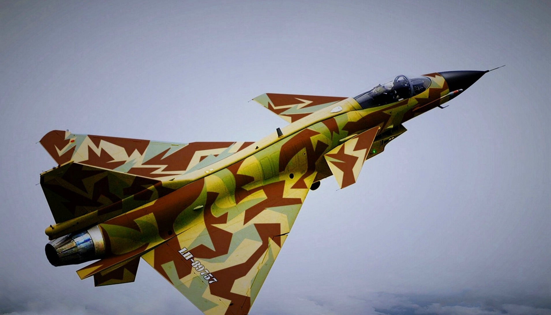 不同涂装的歼10战机美图