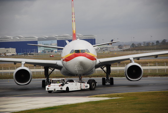 组图:空客全球第500架a330交付海南航空公司