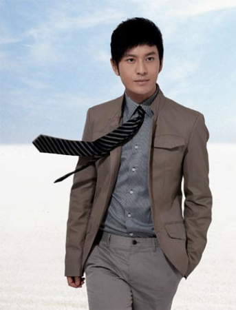 黄晓明代言步森