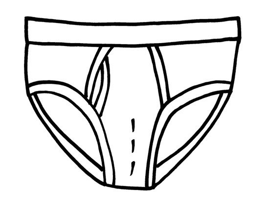 女式三角内裤画法图片