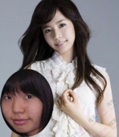 少女时代逆天蜕变整容前后对比照网络疯传