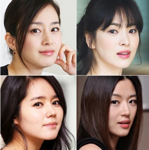 韩国四大美女图片