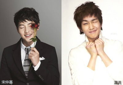 SHINee温流是宋仲基的弟弟吗？两人都是笑容暖男哦