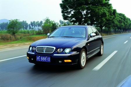 测试rover 75轿车和mg tf跑车