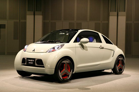 三菱mini电动汽车图片