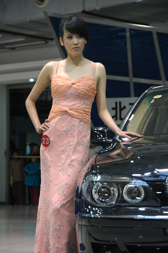 "2008中国汽车模特大赛华北赛区"选手经过入围赛激烈的角逐,最终有50