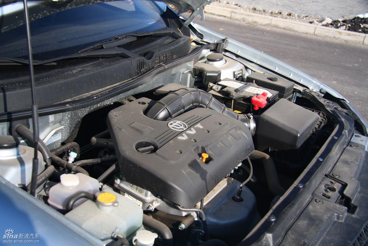 中华骏捷fsv试车实拍图发动机细节与其他