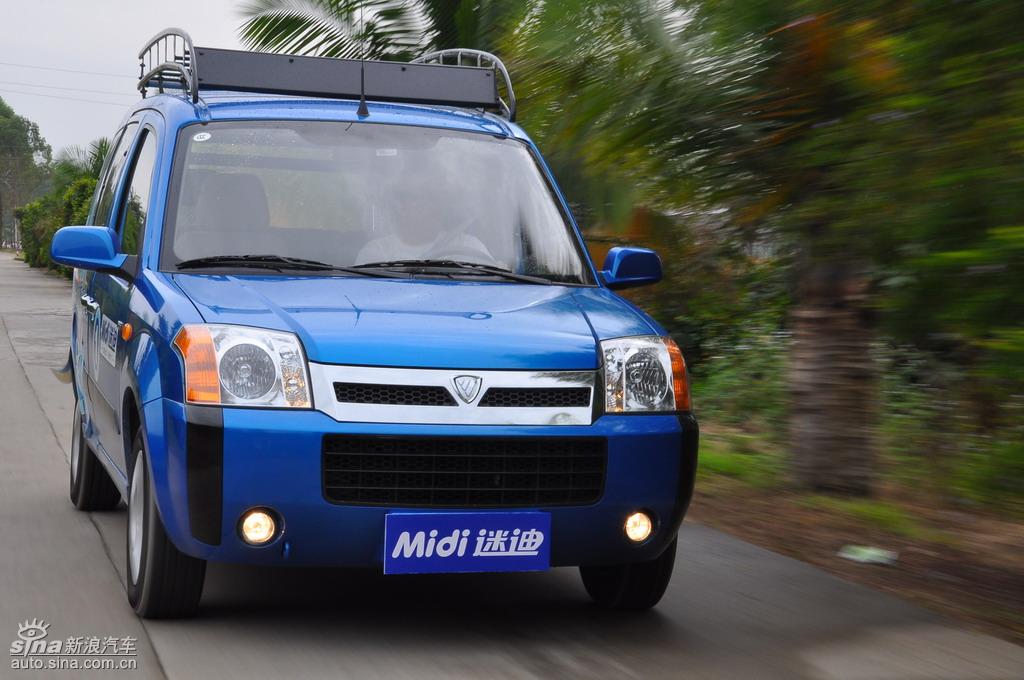 福田迷迪实拍图外观