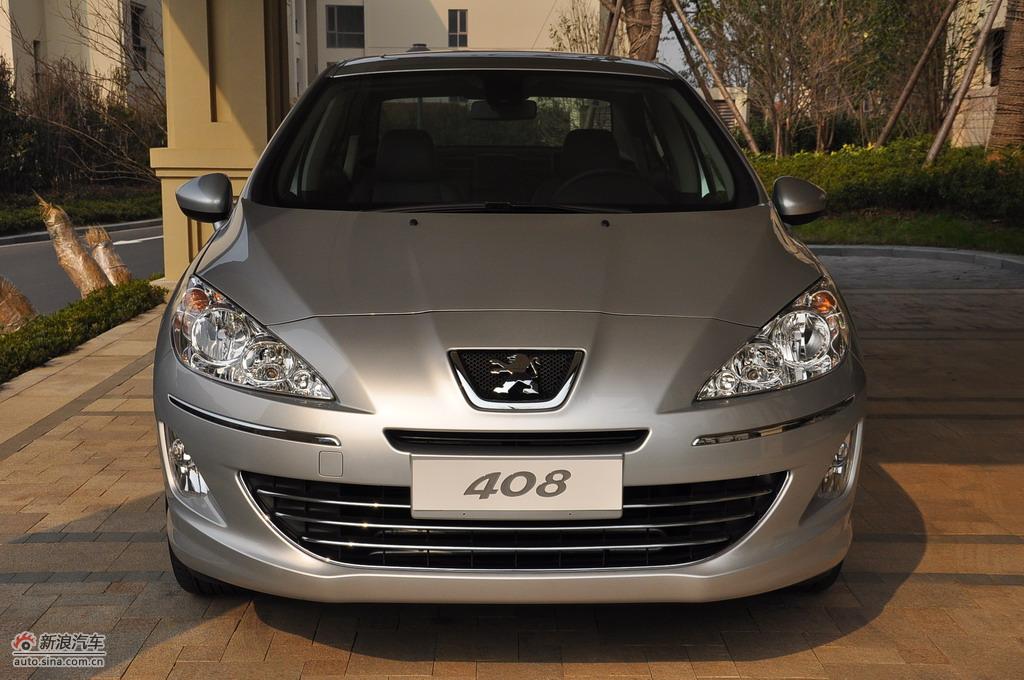 东风标致408试车实拍图 外观