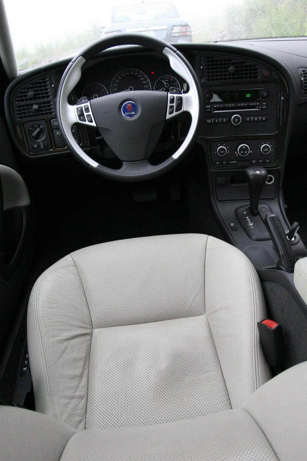 试驾萨博95操控与动力篇