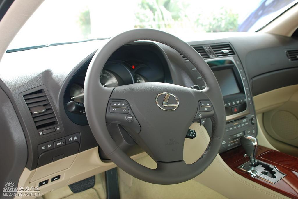 雷克萨斯gs450h内饰实拍图