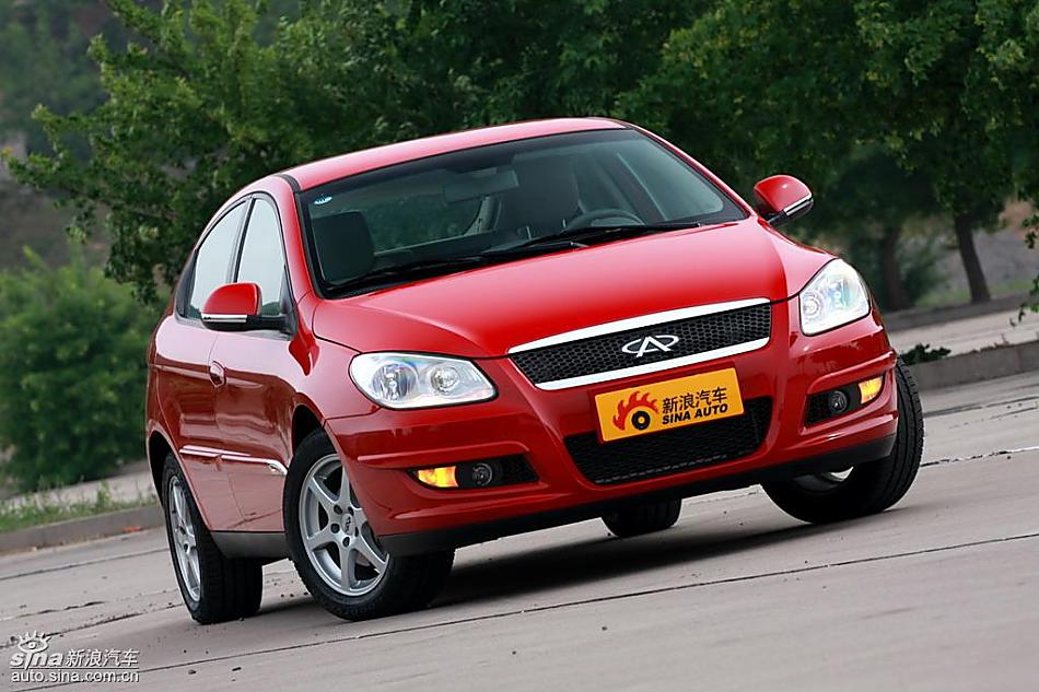 奇瑞a3两厢试驾实拍图外观