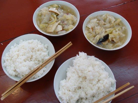 法雨寺的斋饭