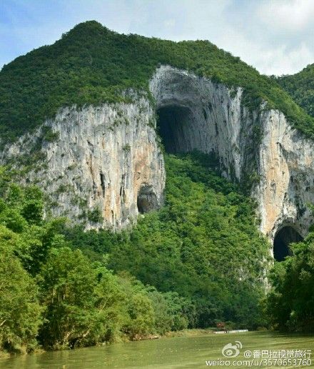 圖注:格凸河風景區 來源:@香巴拉視覺旅行