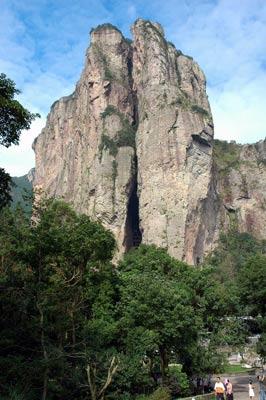 温州雁荡山合掌峰