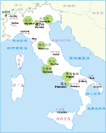 维罗纳地图图片