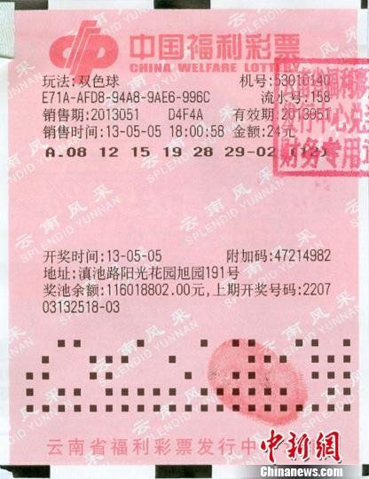 彩票中心 > 正文 5月5日,雙色球第2013051期開獎,全國驚爆33注一等獎