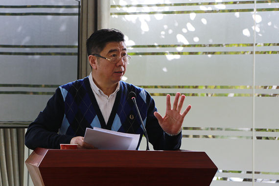 中心主任李全强,副主任赖亚文,于光岩以及办公室,训