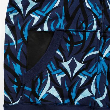 alienegra blue camo parka clot蓝荆棘