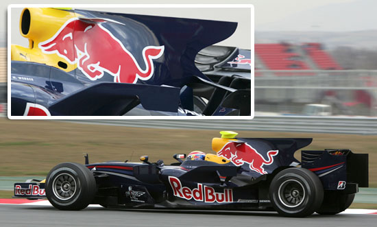 radical shape on f1 car body | a e r hujan