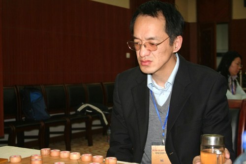 图文象棋大棋圣战八强赛现场上海本土棋手万春林