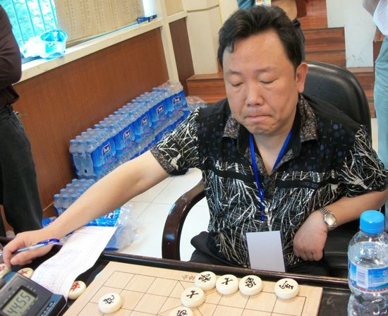 圖文湖南省象棋賽第2日現場劉宗澤奪得四連勝