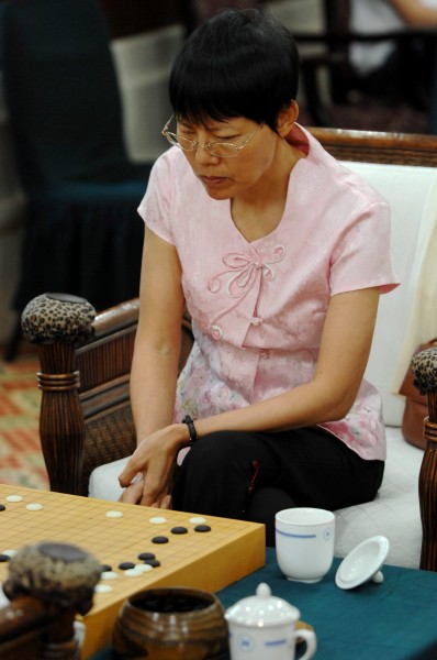 图文-首届全国女子围棋国手赛 孔祥明中盘战胜李赫