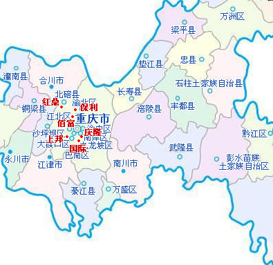 重庆区县辖区图片