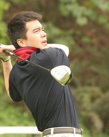 图文奥迪quattro杯五周年庆典著名演员许亚军