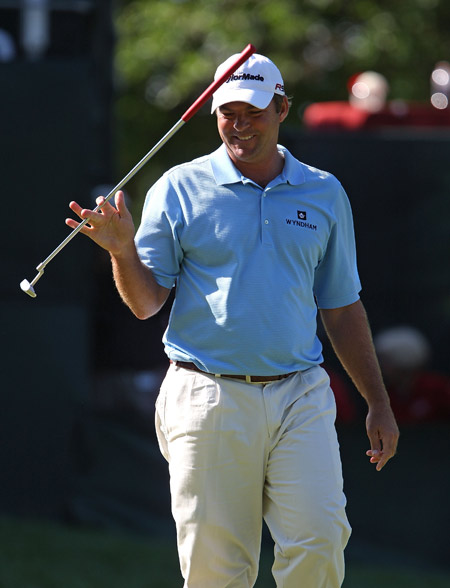 图文美国银行锦标赛决赛轮普莱德五指控杆