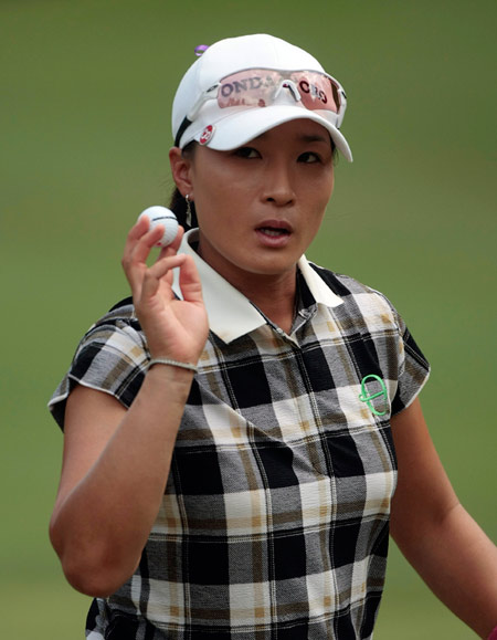 图文-lpga贝尔精英赛第二轮 朴世莉领先