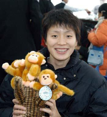 老照片姚太太叶莉昔日风采最爱吉祥物