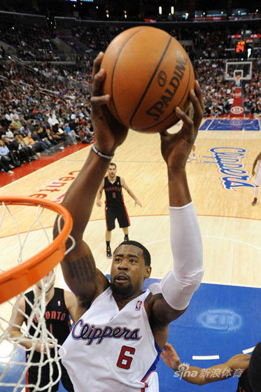 图文nba猛龙91103快船乔丹暴扣谁与争锋