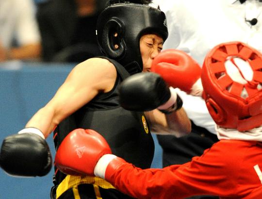 图文-第四届世界杯武术散打比赛赛况 秦力子进决赛