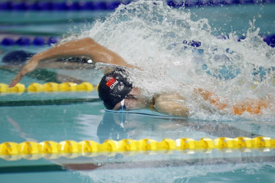 综合体育 2009年东亚运… 游泳 蔡力夺得男… 正文  12月10日,中国队