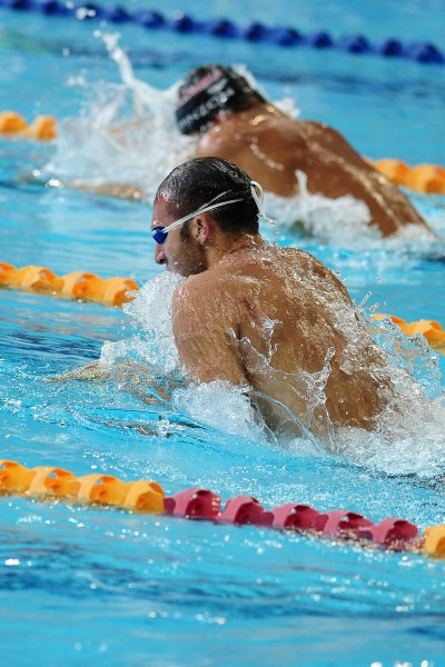 图文-短池世界杯索普复出亮相新加坡 100米混合泳