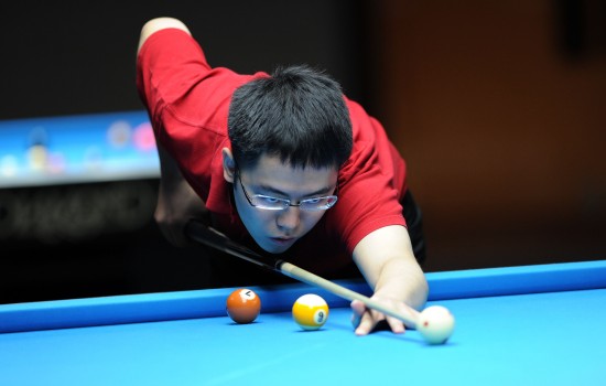 图文-男子9球世锦赛韩皜翔无缘16强 准备击球瞬间-世锦赛,中国选手,范