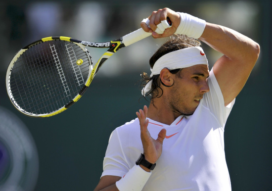 纳达尔温网首秀尽在掌握中 稳定性当今网坛无人能及