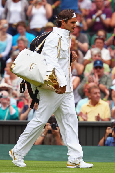 图文温网揭幕费德勒亮相首轮走时尚天王路线