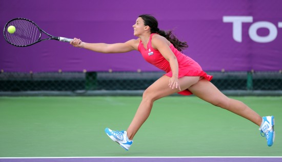 图文-卡塔尔公开赛赛巴托丽晋级 巴托丽跨步接球_网球频道_新浪竞技